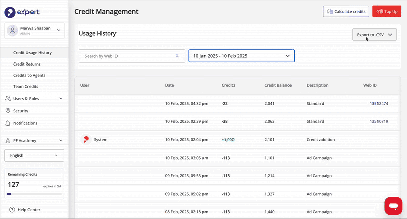 Property Finder – Listings & Credits Reliability